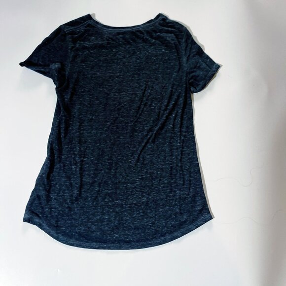 Old Navy Women's Tshirt "Meet Me  At The Beach" size XS black pre owned - Picture 5 of 5